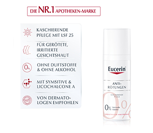 EUCERIN SEH Anti-roodheid verhullende dagverzorging, 50 ml