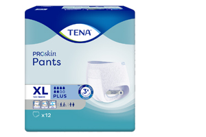 TENA PANTS plus XL wegwerpbroekjes, 12 stuks