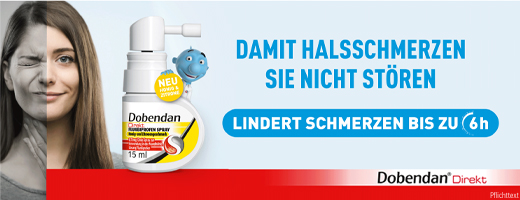 DOBENDAN Directe Flurbiprofen Spray Honing & Citroen, 15 ml