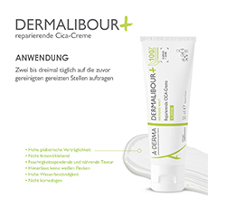 A-DERMA DERMALIBOUR+ CICA herstellende crème, 50 ml