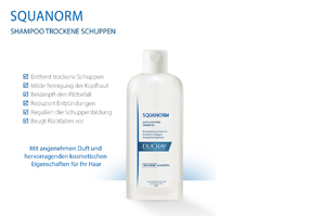 DUCRAY SQUANORM droge roos kuur shampoo, 200 ml
