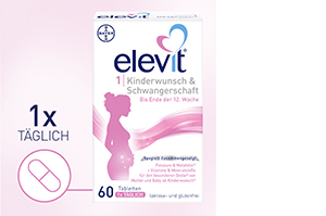 ELEVIT 1 Vruchtbaarheid & Zwangerschap Tabletten, 1X60 St
