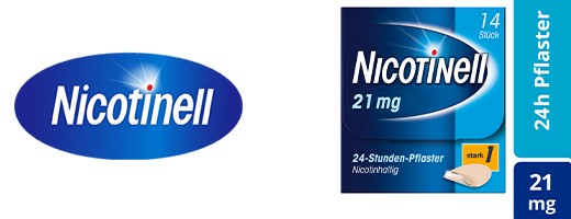 NICOTINELL 21 mg/24-uur pleister 52,5 mg, 14 stuks