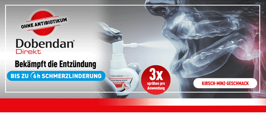 DOBENDAN Directe Flurbiprofen-spray 8,75mg/dos.mond, 15 ml