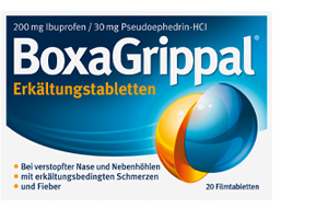 BOXAGRIPPAL Koudtabletten 200 mg/30 mg FTA, 20 stuks