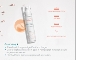 AVENE Cleanance WOMEN gladmakende nachtcrème, 30 ml