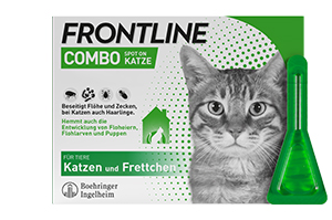 FRONTLINE Combo Spot on preparaat voor kattenhuid, 3 stuks