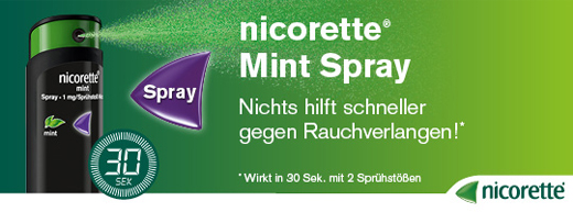 NICORETTE Mintspray 1 mg/spuitzakje, 2 stuks
