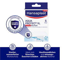 HANSAPLAST Snelle Wondgenezing Pleisterstrips, 8 stuks