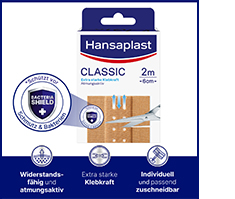 HANSAPLAST Klassiek gips 6 cmx2 m, 1 st