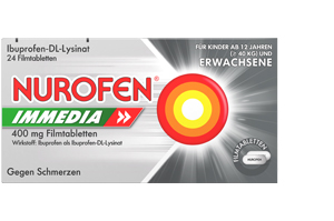 NUROFEN Immedia 400 mg filmomhulde tabletten, 24 st