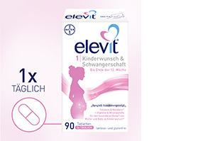 ELEVIT 1 Desire voor kinderen & Zwangerschapstabletten, 90 stuks