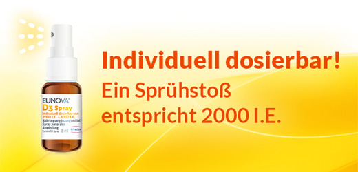 EUNOVA Vitamine D3 Spray, 8 ml