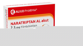 NARATRIPTAN AL acute 2,5 mg filmomhulde tabletten, 2 stuks
