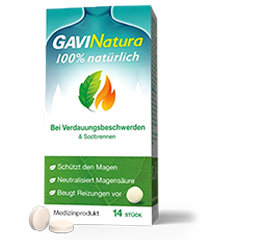 GAVINATURA natuurlijk voor spijsverteringsklachten, 14 stuks