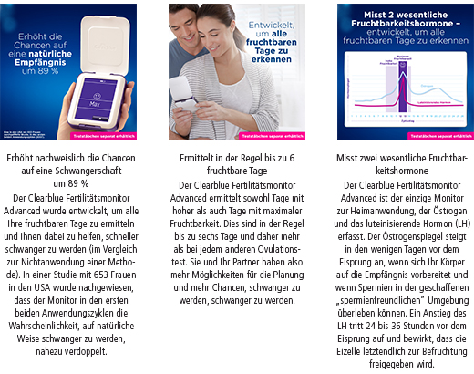 CLEARBLUE Vruchtbaarheidsmonitor 2.0, 1 st