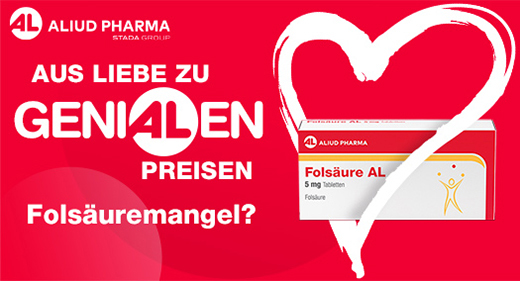 FOLSÄURE AL 5 mg tabletten, 100 st