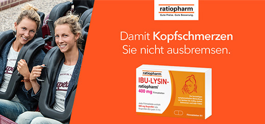 IBU-LYSIN-ratiopharm 400 mg filmomhulde tabletten, 50 st