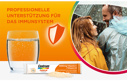 CENTRUM Focus Immuun 1000 mg Vitamine C+D Sticks, 24 stuks