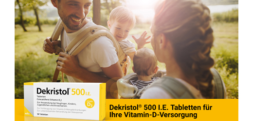 DEKRISTOL 500 I.E. tabletten, 50 stuks