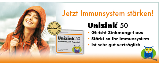 UNIZINK 50 tabletten met enterische laag, 100 st