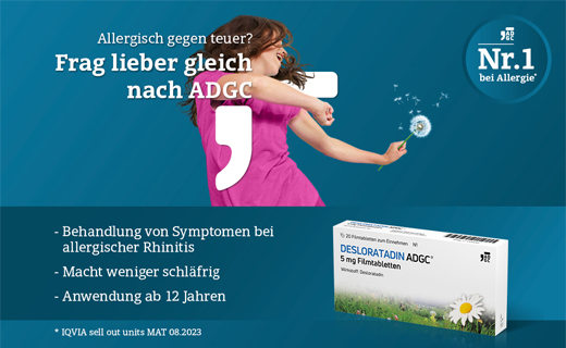 DESLORATADIN-ADGC 5 mg filmomhulde tabletten, 100 stuks