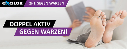 EXCILOR 2in1 tegen wratten combipakket, 1 p