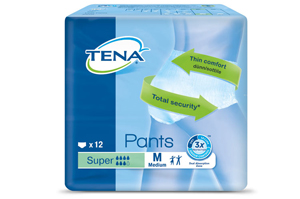 TENA PANTS super M ConfioFit wegwerpbroekje, 12 stuks