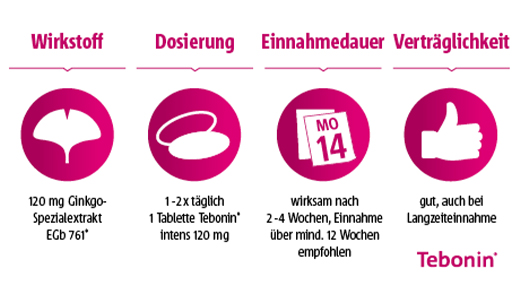 TEBONIN intensieve 120 mg filmomhulde tabletten, 200 stuks