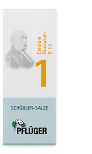 BIOCHEMIE ploegerspleister 1 Calcium fluoratum D 12 bl, 400 st