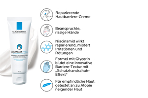 ROCHE-POSAY Cicaplast handcrème, 100 ml