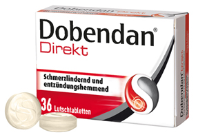 DOBENDAN Directe Flurbiprofen 8,75 mg zuigtabletten, 36 stuks