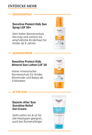 EUCERIN Sun Kids Gelcrème LSF 50+, 200 ml