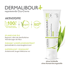 A-DERMA DERMALIBOUR+ CICA herstellende crème, 50 ml