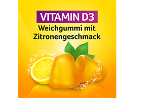 VIGANTOLVIT 2000 I.U. vitamine D3 zacht tandvlees, 60 stuks