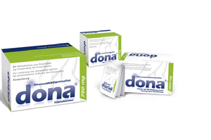 DONA 250 mg omhulde tabletten, 50 stuks
