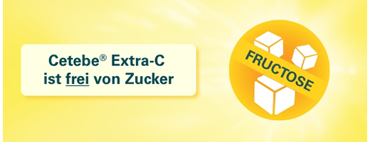 CETEBE Extra-C 600 mg Kauwtabletten, 60 stuks