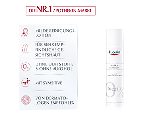 EUCERIN SEH UltraSensitive Reinigingslotion, 100 ml