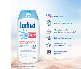 LADIVAL Gevoelige Huid Plus Apres Lotion, 200 ml