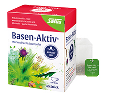 BASEN AKTIV Thee nr. 2 Paardebloem Biologische Salus, 40 stuks