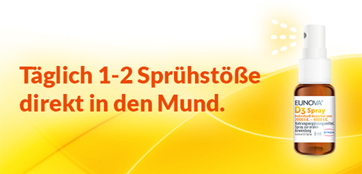 EUNOVA Vitamine D3 Spray, 8 ml