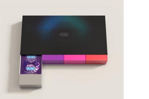 DUREX Fun Explosion Condooms Mix van 4 soorten, 40 stuks