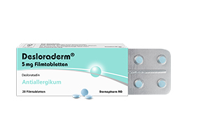 DESLORADERM 5 mg filmomhulde tabletten, 20 stuks