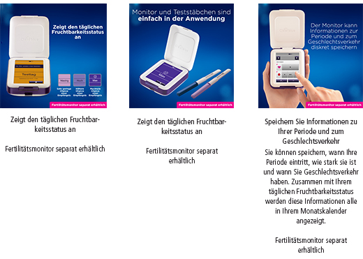 CLEARBLUE Vruchtbaarheidsmonitor Teststaafjes 30+3, 33 stuks