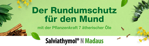 SALVIATHYMOL N Madaus druppels, 20 ml