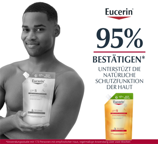 EUCERIN pH5 Douche Olie Gevoelige Huid Navulling, 400 ml