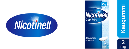 NICOTINELL Kauwgom Cool Mint 2 mg, 24 stuks
