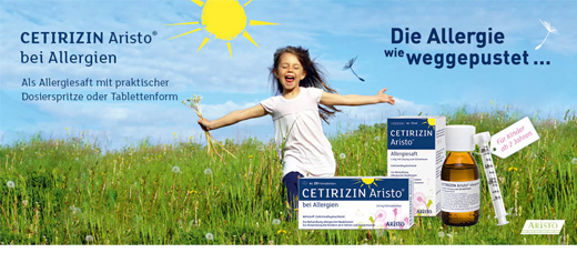 CETIRIZIN Aristo voor allergieën 10 mg filmomhulde tabletten, 20 st