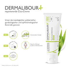 A-DERMA DERMALIBOUR+ CICA herstellende crème, 50 ml