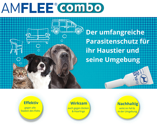 AMFLEE combo 402/361,8mg orale oplossing voor honden vanaf 40kg, 3 st